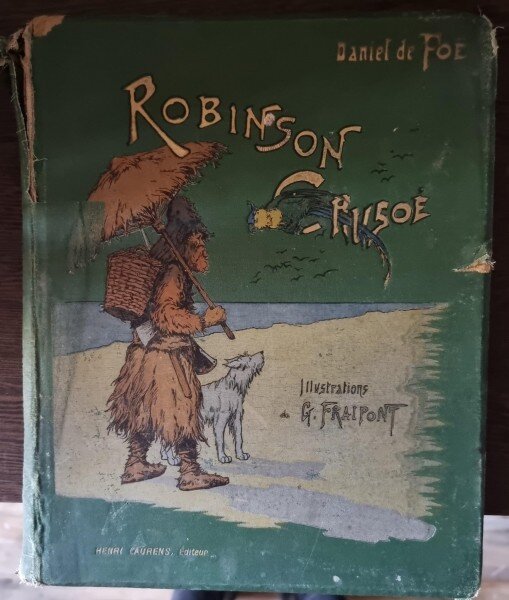 ROBINSON CRUSOE - DANIEL DEFOE EDITOR HENRI LAURENS