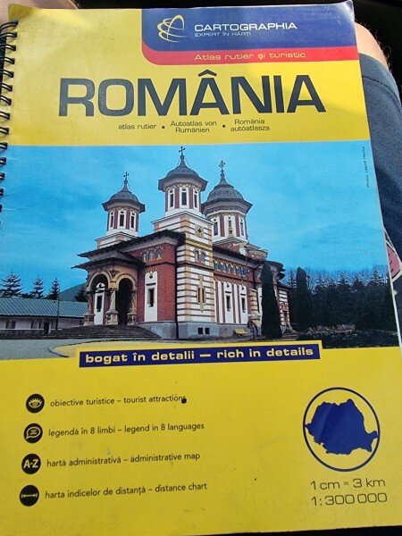 Romania - Atlas Rutier