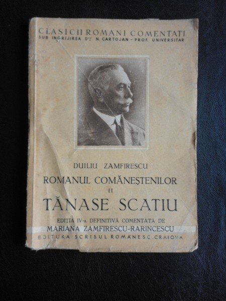 Romanul Comanestilor II, Tanase Scatiu - Duiliu Zamfirescu
