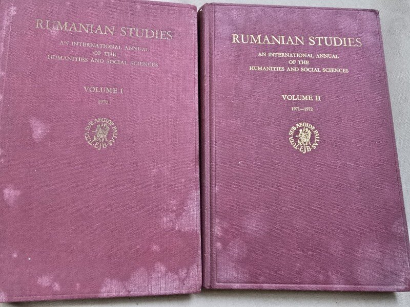 Rumanian Studies International Annual og Humanities Social Sciences Vol. I; Vol. II
