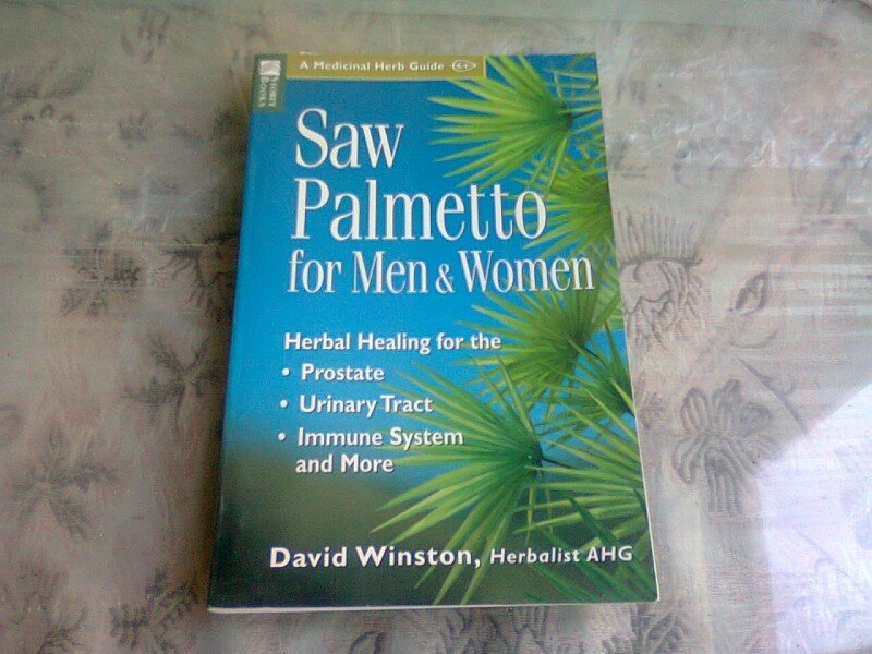 SAW PALMETTO FOR MEN & WOMEN - DAVID WINSTON  (CARTE IN LIMBA ENGLEZA)
