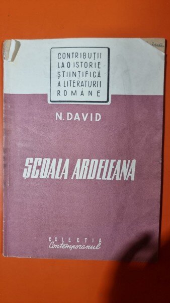 Scoala ardeleana - N. David