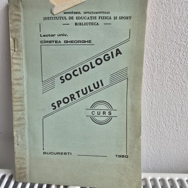 Sociologia Sportului - Cirstea Gheorghe