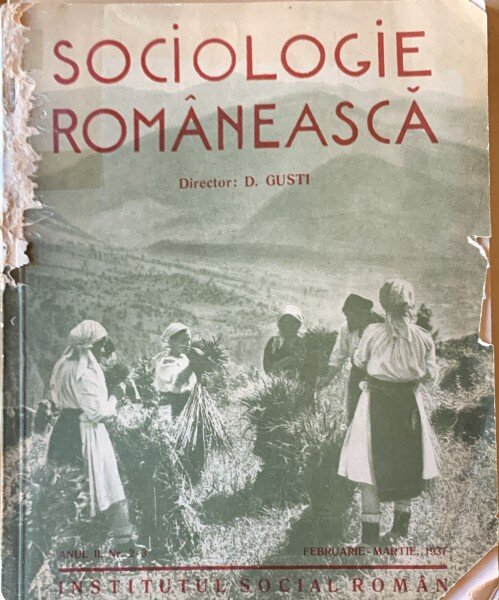 Sociologie romaneasca -  D. Gusti - anul 2, nr. 2-3, februarie-martie 1937