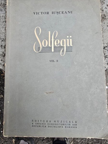 Solfegii - Victor Iusceanu  vol.II