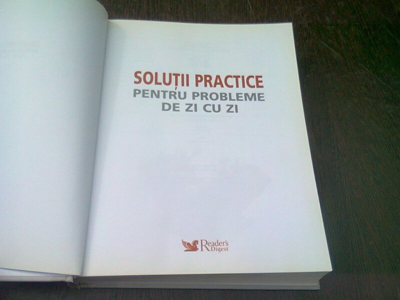SOLUTII PRACTICE PENTRU PROBLEME DE ZI CU ZI