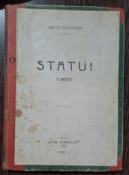 Statui, sonete - Mihai Codreanu  editia II-a