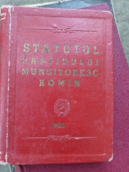 Statutul Partidului Muncitoresc Roman, 1955