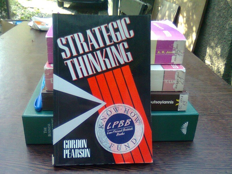 Strategic thinking - Gordon Pearson  (gandire strategica)