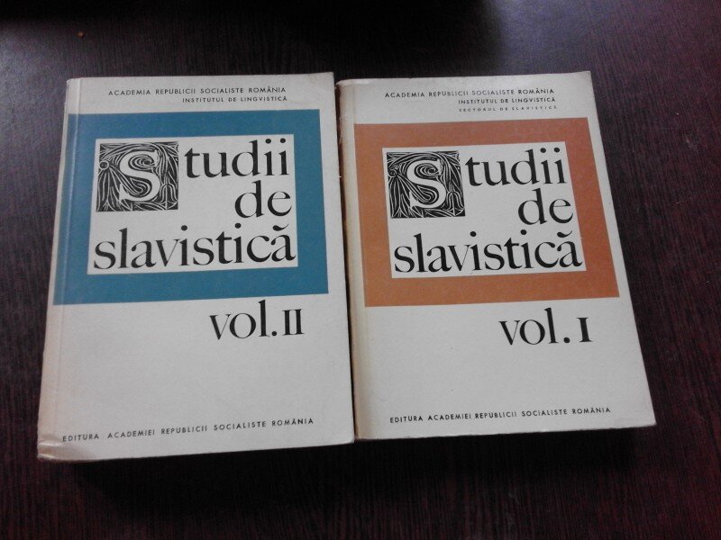 STUDII DE SLAVISTICA  VOL.I+II
