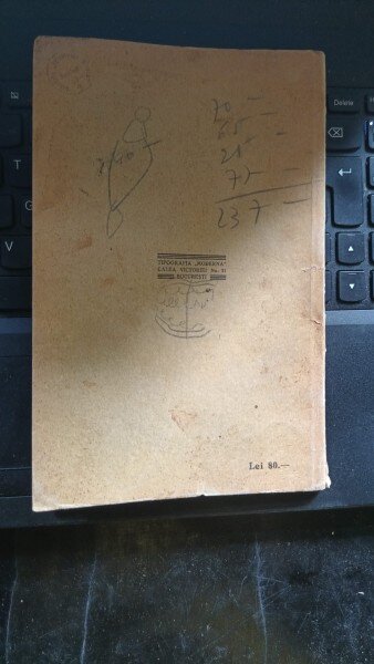 STUDII DIN ISTORIA LITERATURII ROMANE - CONSTANTIN G. GEORGESCU