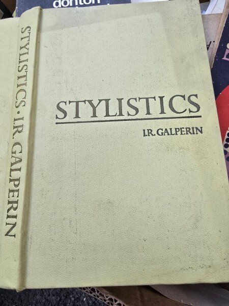 Stylistics - I.R. Galperin
