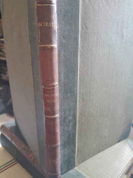 Supplement. Traductions francaises des articles allemands, anglais et italiens vol.VIII