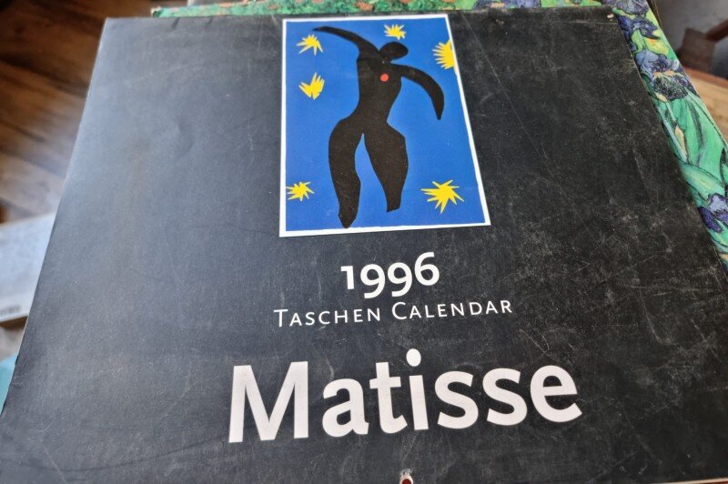 Taschen calendar 1996, Matisse