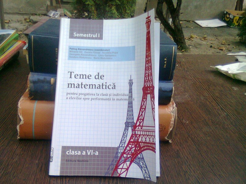 Teme de matematica clasa 6 sem. 1 - Petrus Alexandrescu