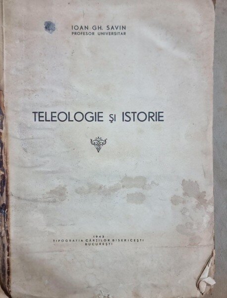 Teologie si istorie - Ioan Gh Savin