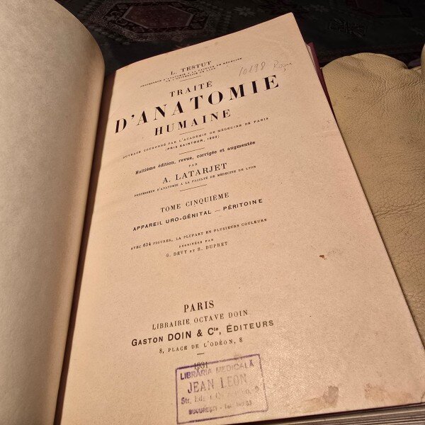 TRAITE DANATOMIE HUMAINE - A. LATARJET