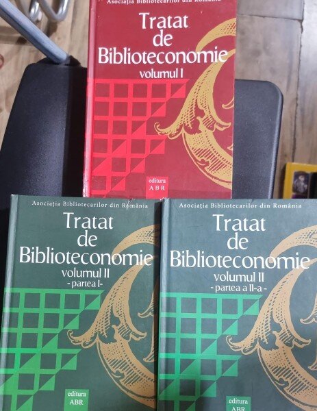 Tratat de Biblioteconomie (3 tomuri, 2 volume)