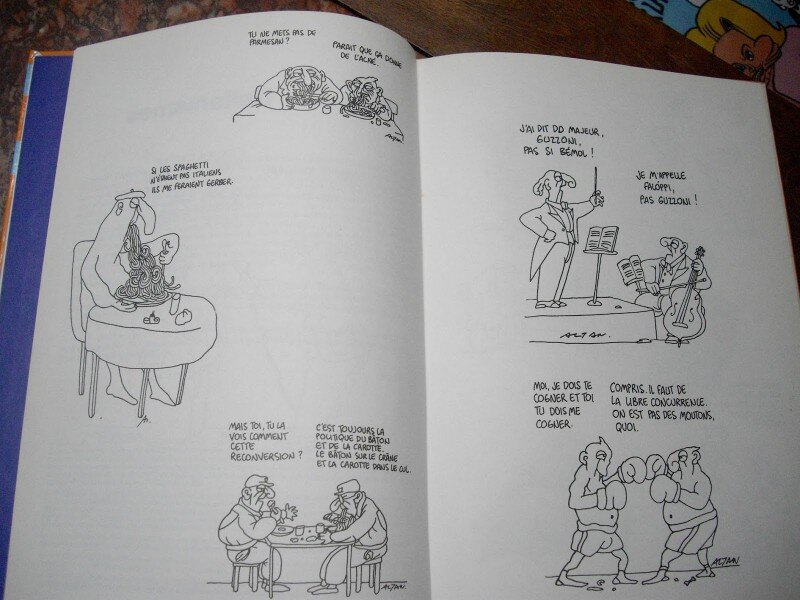 UN METALLO NOMME CIPPUTTI - ALTAN  (TEXT IN LIMBA FRANCEZA. CU DESENE, CARTE UMORISTICA)
