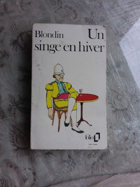 UN SINGE EN HIVER - ANTOINE BLONDIN  (CARTE IN LIMBA FRANCEZA)
