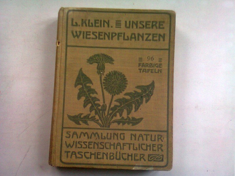 UNSERE WIESENPFLANZEN - L. KLEIN   (RESURSELE NOASTRE)