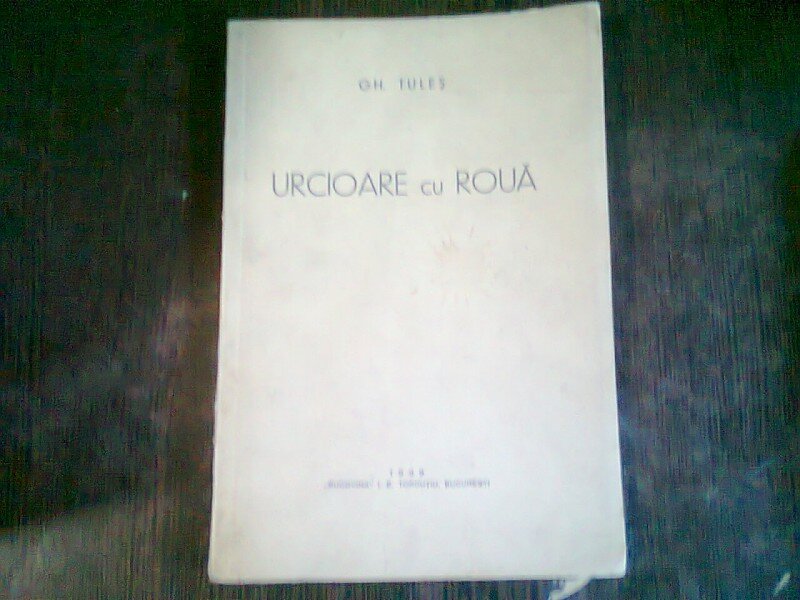 URCIOARECU  ROUA - GH.TULES  (DEDICATIE)