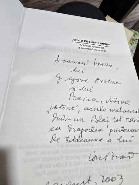 Veniti de luati lumina - Antologie aniversara a generatiei de la 1948 (cu dedicatie)