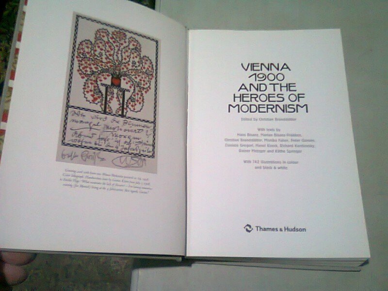 VIENNA 1900 AND THE HEROES OF MODERNISM - CHRISTIAN BRANDSTATTER EDITOR  (CARTE IN LIMBA ENGLEZA)