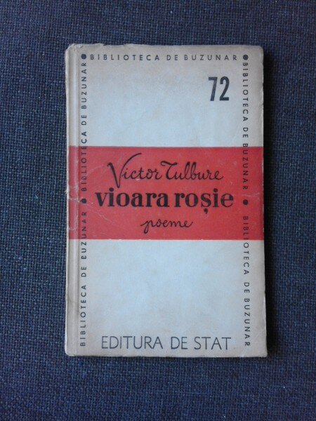 VIOARA ROSIE - VICTOR TULBURE  (CU DEDICATIA AUTORULUI PENTRU PETRU VINTILA)