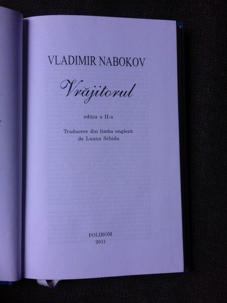 VRAJITORUL - VLADIMIR NABOKOV