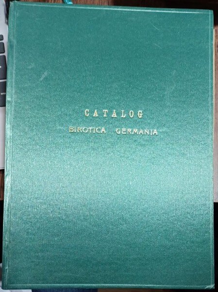 W. Sobbe Cassel: Catalog preturi si prezentare obiecte de artele amatori/birotica (in germana)
