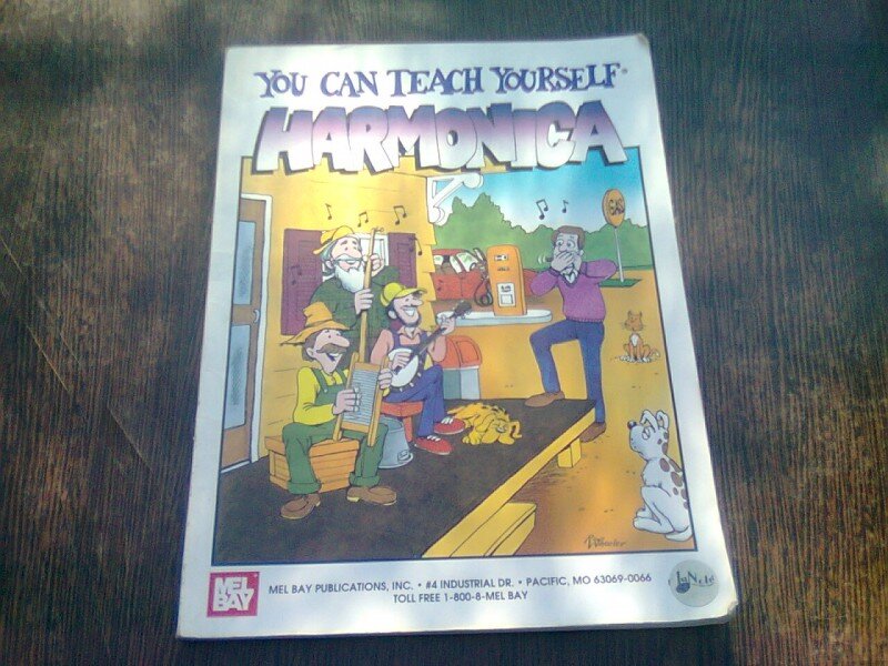 YOU CAN TEACH YOURSELF HARMONICA  (TEXT IN LIMBA ENGLEZA)