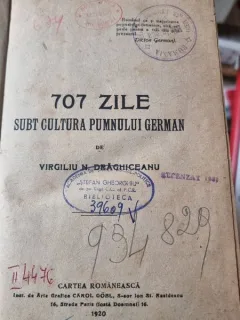 07 zile subt cultura pumnului german-Virgiliu N.Draghiceanu(ed.princeps).