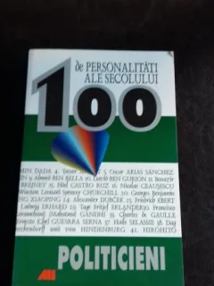 100 DE PERSONALITATI ALE SECOLULUI XX. POLITICIENI - BERND JORDAN
