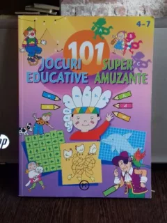 101 JOCURI EDUCATIVE SUPER AMUZANTE 4-7 ANI