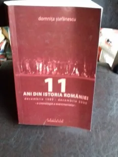 11 ANI DIN ISTORIA ROMANIEI - DOMNITA STEFANESCU