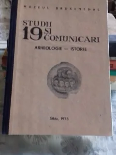 19 studii si comunicari arheologie-istorie , 1975