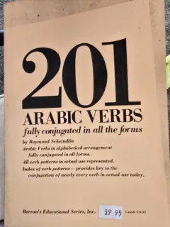 201 arabic verbs fully conjugated in all the forms - Raymond Scheindlin