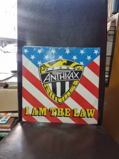 Vinil Anthrax - I Am the Law