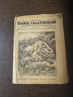 Ziarul Călătoriilor si al intamplarilor de pe mare si uscat - nr. 672/1910
