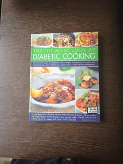 The Ultimate Book of Diabetic Cooking - carte de retete pentru diABETICI, IN ENGLEZA