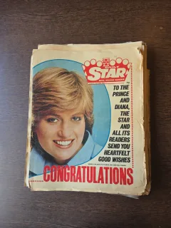 Royal Wedding Souvenir - Daily Star- 28.07.1981