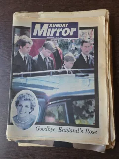 Goodbye, England s Rose - Sunday Mirror - 07.09.1997