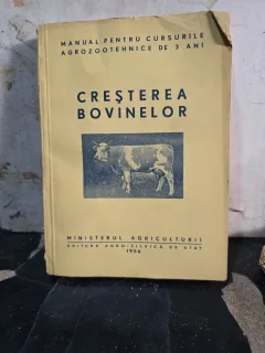 Creșterea bovinelor - Ministerul Agriculturii