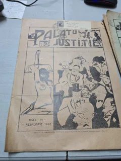 Palatul Justiției - anul 1 nr.3/1 febr.1916
