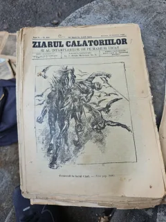 Ziarul Calatorilor si al Intamplarilor de pe Mare si Uscat  nr.559/1908 - N.N. Brătescu