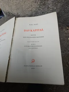 Das Kapital -Capitalul (in lb.germana) Karl Marx
