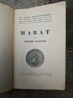 Marat - Gérard Walter