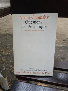 Questions de sémantique - Noam Chomsky