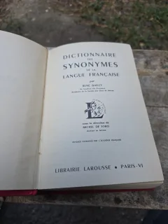 Dictionnaire des synonymes de la langue française - René Bailly